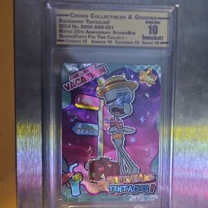 Royalty For Me Squidward Tentacles Collectible Card